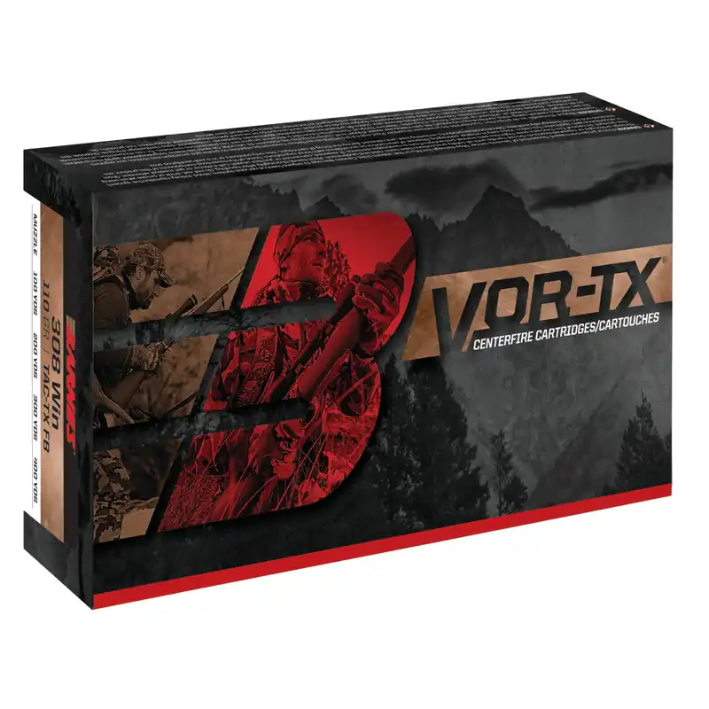 Barnes VOR-TX .350 Legend 170gr Triple-Shock X Flat Nose Flat Base Rifle Ammo 20rd 32086