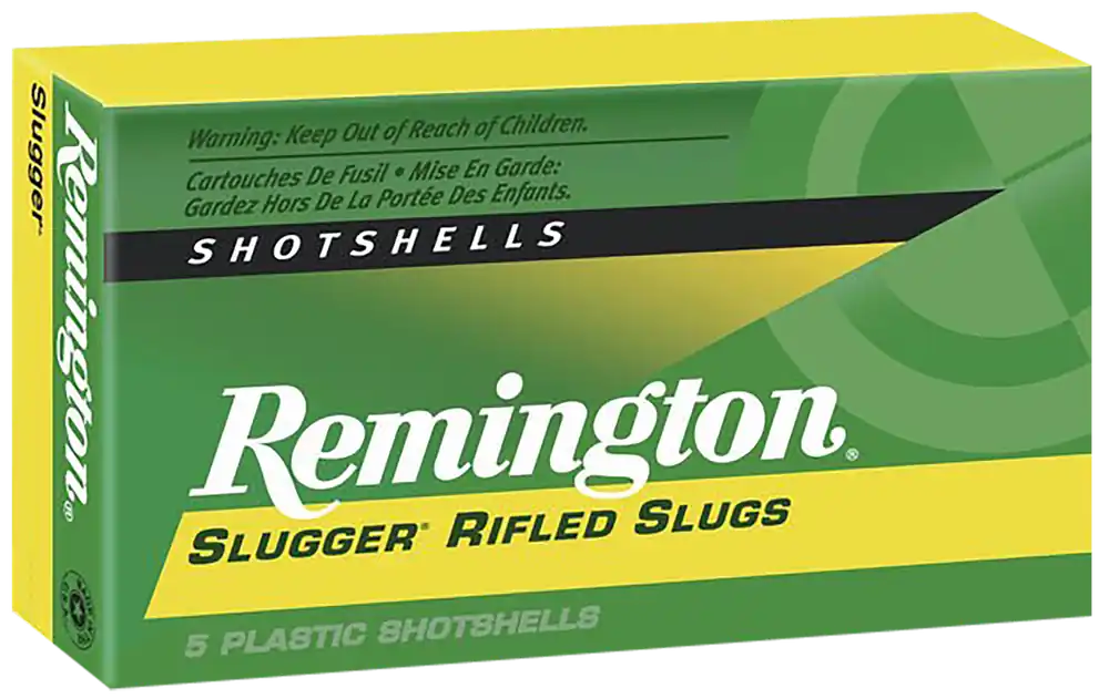 Remington Ammunition Slugger 12 Gauge 2.75in 1oz Magnum Rifled Slug Shotshells 20302