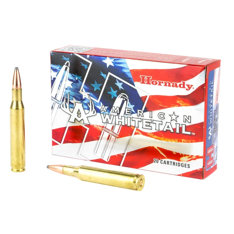 Hornady American Whitetail .270 Winchester 130gr InterLock Soft Point Rifle Ammo, 20ct 8053