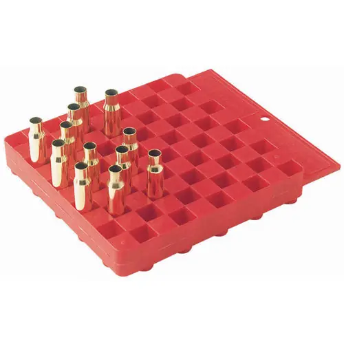 Hornady Universal Loading Block – Double-Sided 50-Case Tray, Fits .223/.308 & Magnum Case Heads, HOR480040