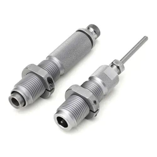 Hornady Custom Grade Series III 2-Die Set for 338 Lapua Magnum – Sizer & Seater, HOR546393