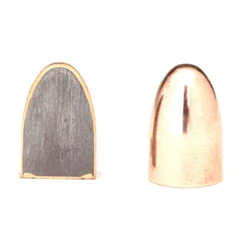Hornady 9mm .355 115 Grain FMJ Round Nose Reloading Bullets, 100 Count – 35557
