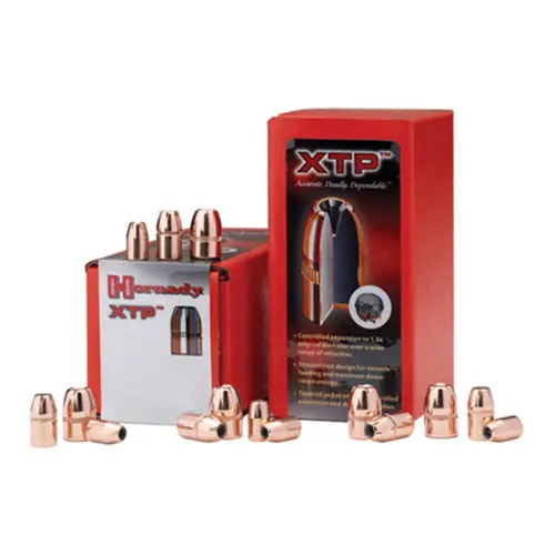 Hornady XTP Mag .50 Cal 350 Grain Handgun Bullets – Controlled Expansion, HOR50100