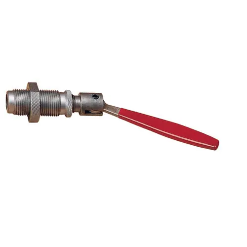 Hornady Cam Lock Bullet Puller for Rifle Cartridges, Press-Mounted Tool, Red - HOR050095