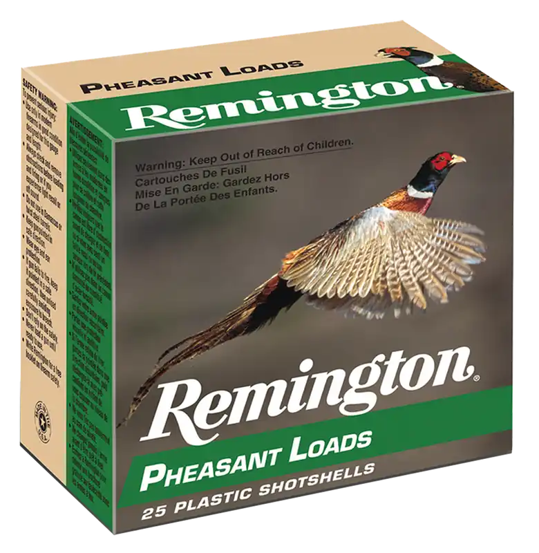 Remington Ammunition Pheasant Load 12 Gauge 2-3/4in 1-1/4oz 4 Lead Shot 20046