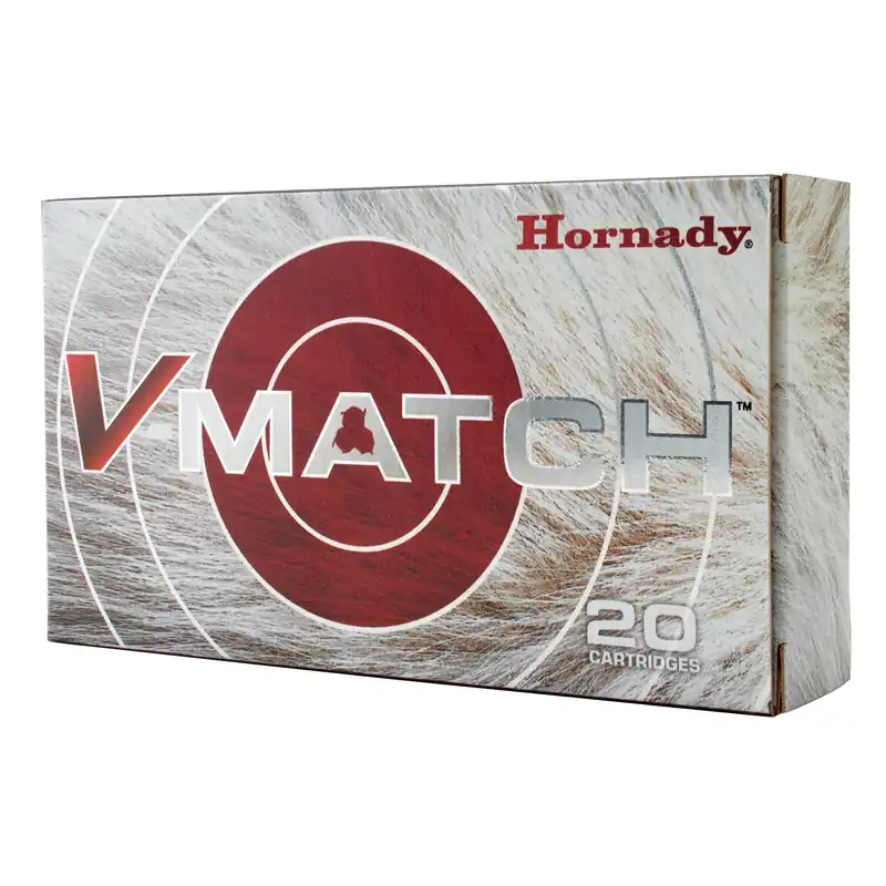 Hornady V-Match Match-Grade 6mm ARC 80gr ELD-VT Polymer Tip Rifle Ammo, 20/Box 81603