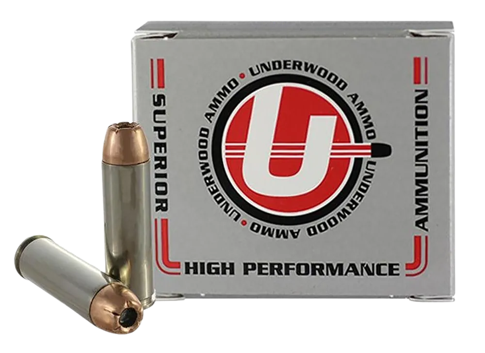 UNDERWOOD AMMO .500 S&W Magnum 350gr Hornady XTP Jacketed Hollow Point Ammo, 20rd Box 348
