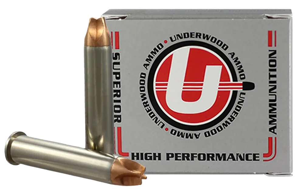 Underwood Ammo Xtreme Hunter .45-70 Government +P 325gr Solid Monolithic, 20-Round Box 908
