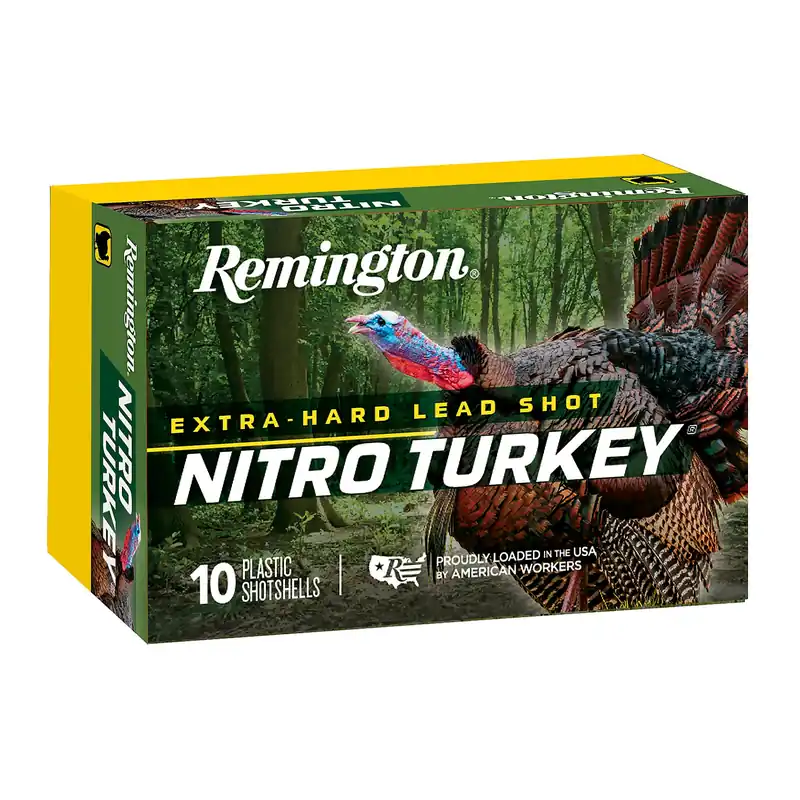 Remington Nitro Turkey 12 Gauge 3in 1 7/8 oz 6 Lead Shotshells 1210 fps, 10/Box 26697