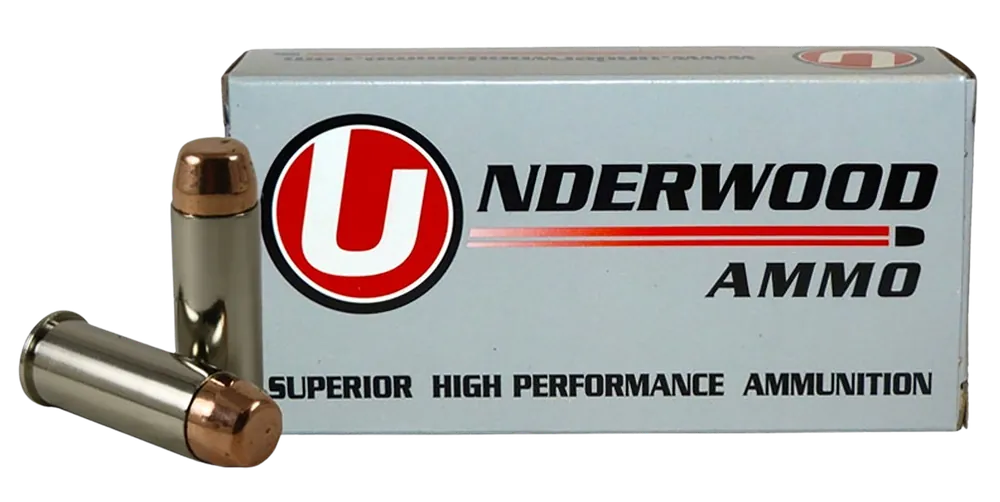 Underwood Ammo .44 Special 245gr Full Metal Jacket Flat Nose Hunting/Self-Defense Ammo 50rd 323