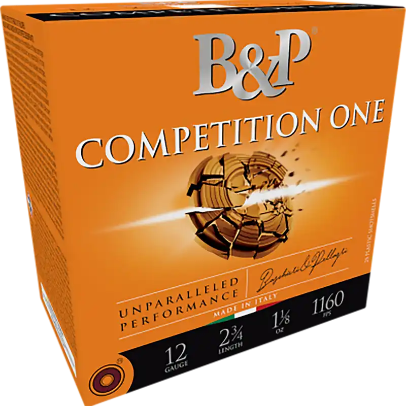 B&P Ammunition Competition One .410 Gauge 2.5in 1/2oz 7.5 Lead Shot 25rd 410BCP75