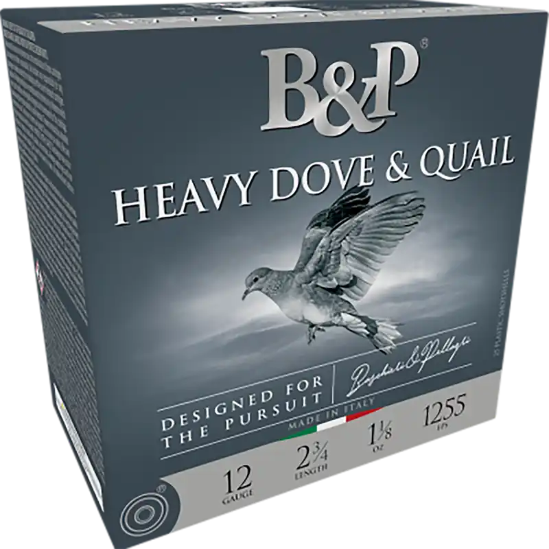 B&P Ammunition Heavy Dove & Quail .410 Gauge 2-1/2in 8 1/2oz Lead Shotshells 25rd 410BD8