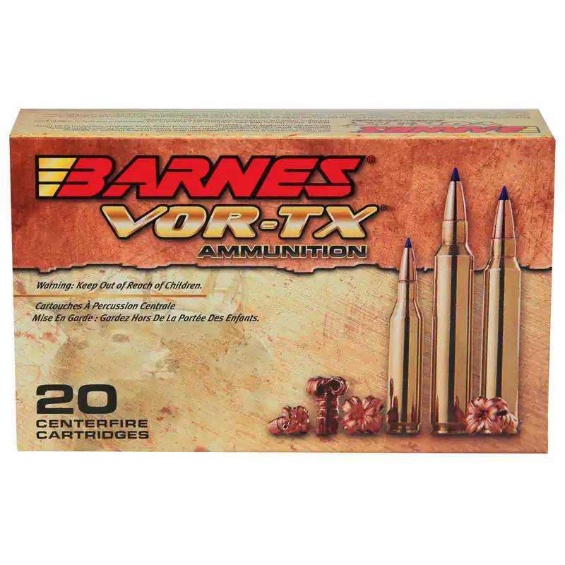 Barnes VOR-TX 450 Bushmaster 250 Grain TSX Hunting Ammo, 20-Round Box 32085