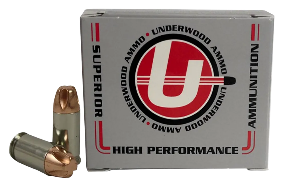 Underwood Ammo .380 ACP 90gr Xtreme Penetrator Lead-Free Nickel-Plated Brass Ammo 643