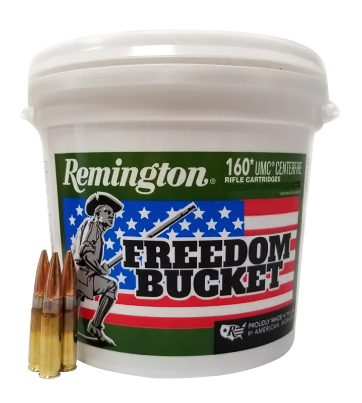 Remington Ammunition UMC Freedom Bucket .300 Blackout 220gr Open Tip Flat Base, 160 Rds 20111