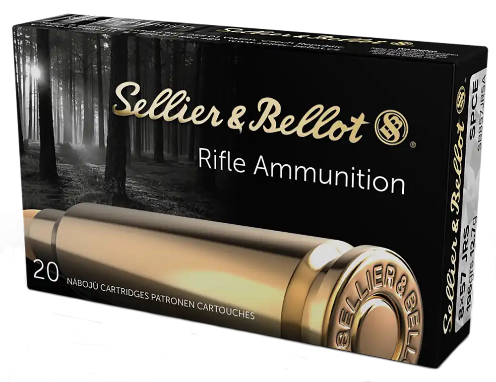 Sellier & Bellot 8x57 JRS 196gr Soft Point Cutting Edge Rifle Ammo 20 Rounds SB857JRSA