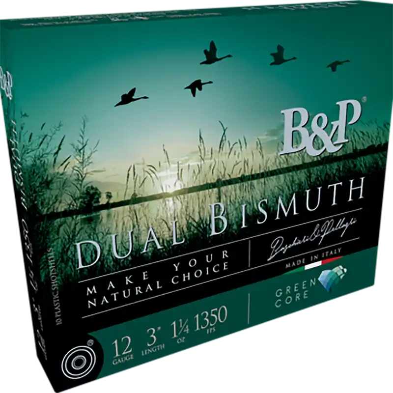 B&P Ammunition Dual Bismuth 12 Gauge 3in 1-1/4 oz 4/ 3 Shotshell 10rd 12B4DB43