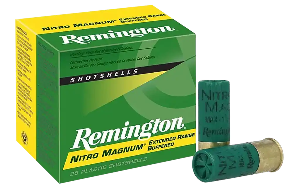 Remington Ammunition Nitro Magnum Buffered 12 Gauge 2.75in 1-1/2 oz 4 Shot Shotshells 26678