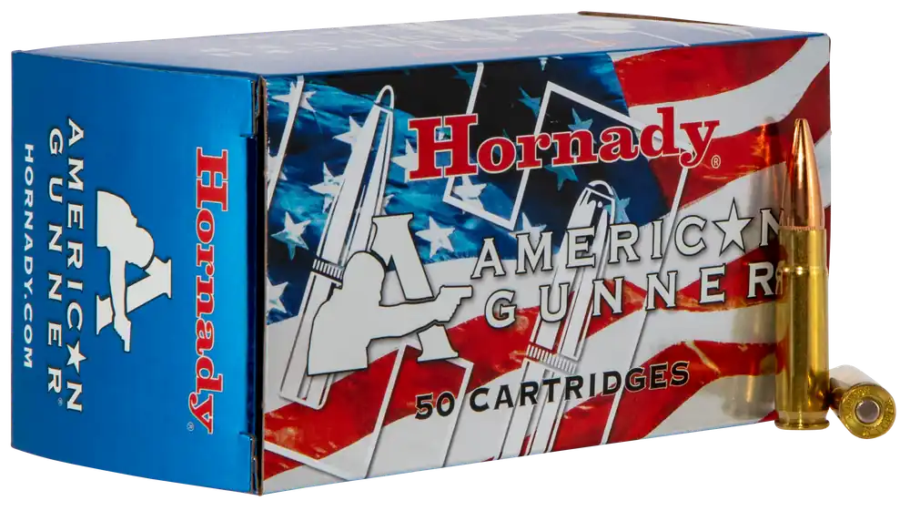 Hornady American Gunner .300 AAC Blackout 125gr Hollow Point Rifle Ammo, 50 Rounds 80897