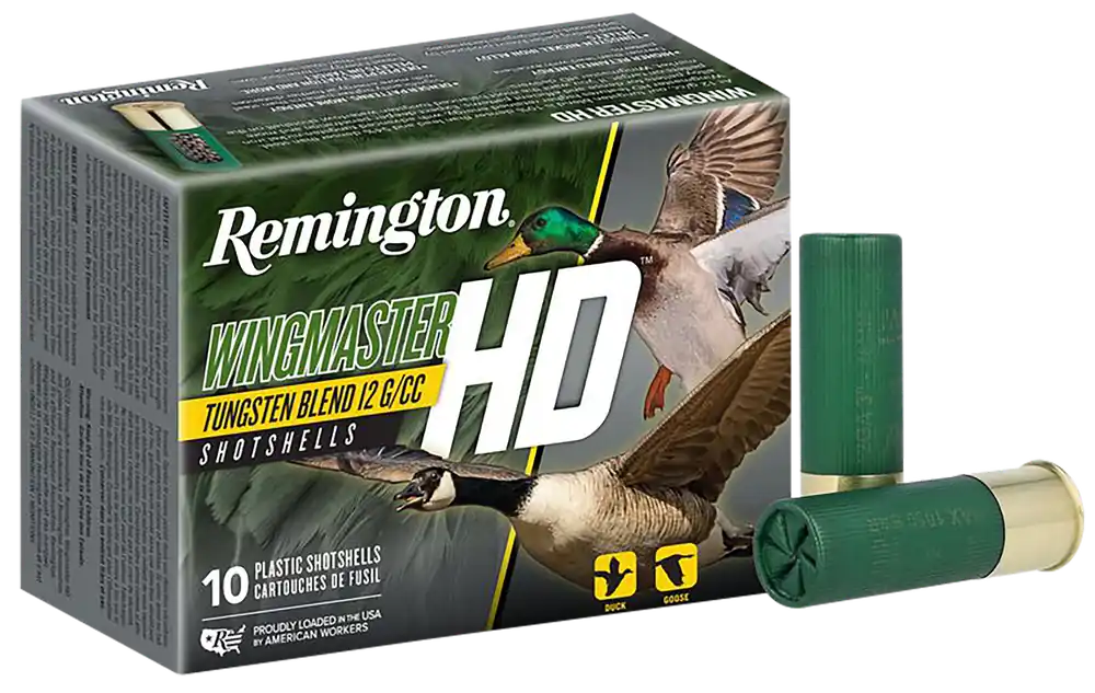 Remington Ammunition Wingmaster HD Tungsten Blend 12 Gauge 3in 1-1/2oz 2 Shot 20903