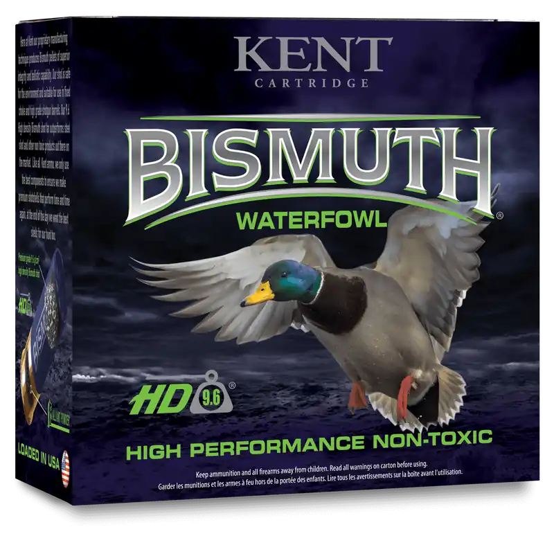 Kent Cartridge Bismuth Waterfowl 20 Gauge 3in 1 oz 5 Non-Toxic Shotgun Ammo 25 Rounds B203W285