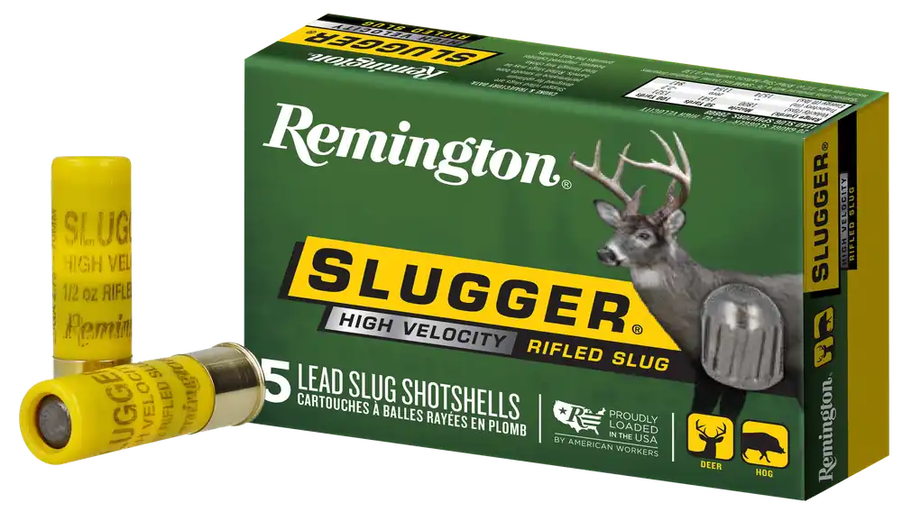 Remington Ammunition Slugger High Velocity 20 Gauge 2.75in 1/2 oz Rifled Slug Shotshells 28608