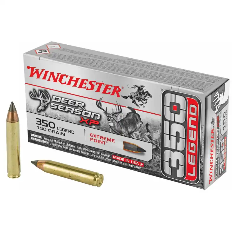 Winchester Ammunition Deer Season XP .350 Legend 150gr Extreme Point 20rd Box X350DS
