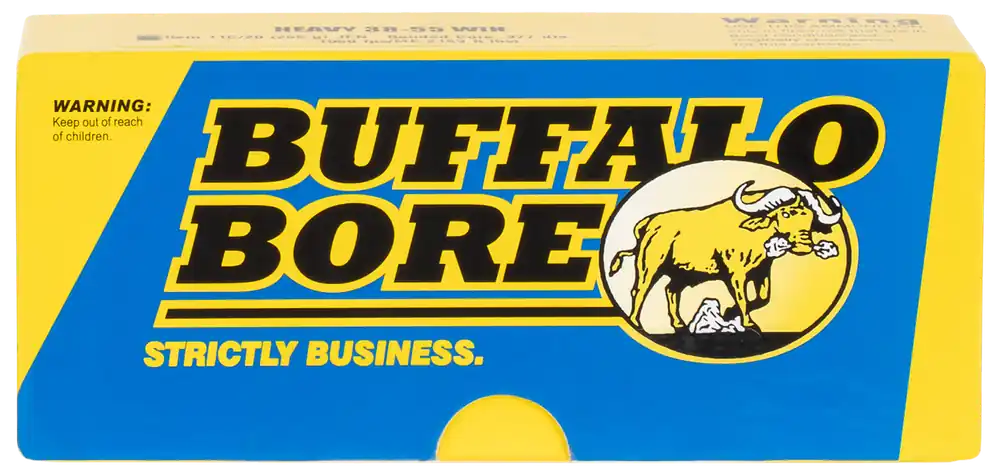Buffalo Bore Ammunition Heavy Strictly Business .38-55 Win 255gr Semi-Jacketed Flat Point, 20rd 11C20