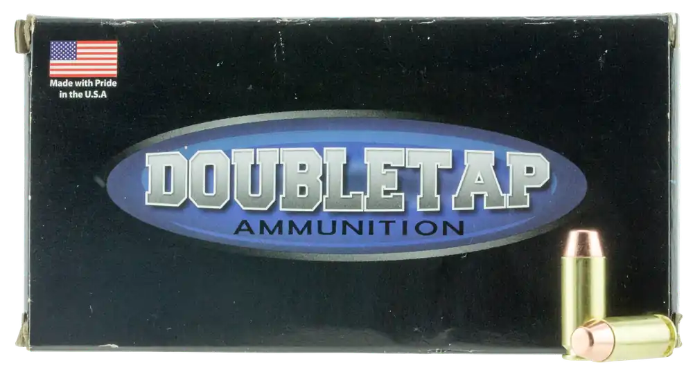 DoubleTap Ammunition DT Target 10mm Auto 180gr Full Metal Jacket Training Ammo, 50/Box 10MM180T50