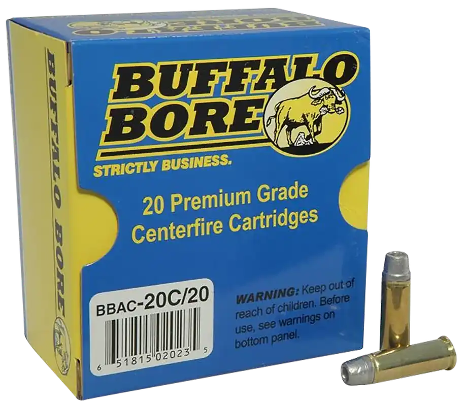 Buffalo Bore Strictly Business .38 Special 158gr Lead SWCHP Standard Pressure Ammo 20C20