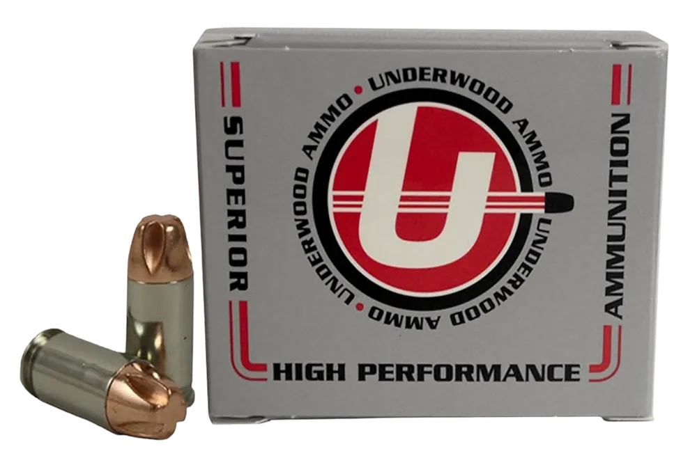 UNDERWOOD AMMO .380 ACP +P 90gr Xtreme Penetrator Lead-Free Defensive Ammo 20-Round Box 641