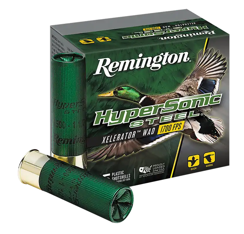 Remington Ammunition HyperSonic Steel 12 Gauge 3in 2 Shot 1-1/8 oz 1700 FPS 26743