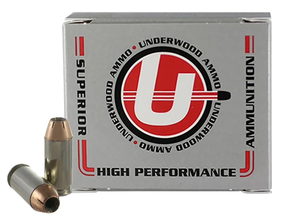 UNDERWOOD AMMO 460 Rowland 185gr Jacketed Hollow Point Nosler Assured Stopping Power 627