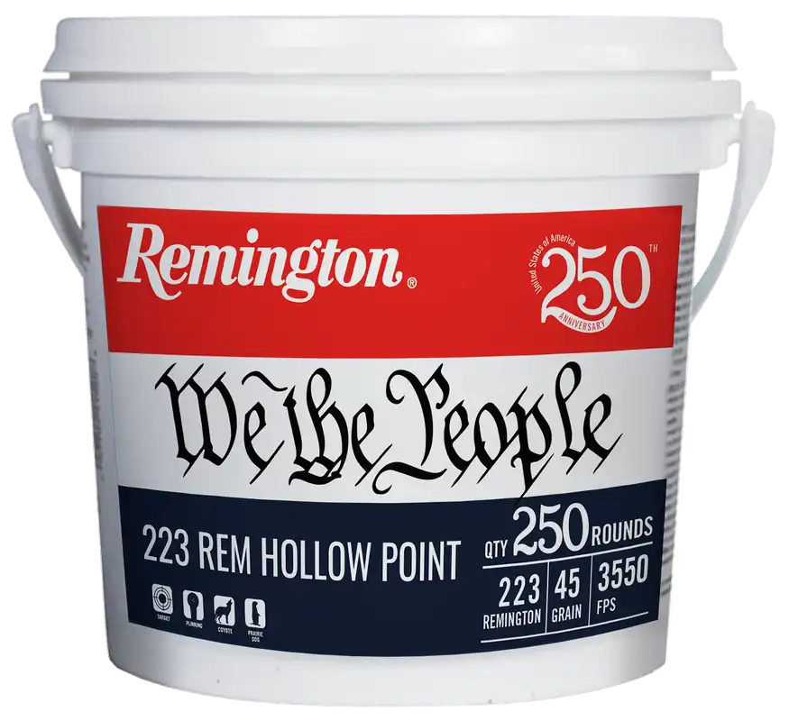 Remington Ammunition .223 Remington 55gr Full Metal Jacket Bulk 250-Round Box 21388