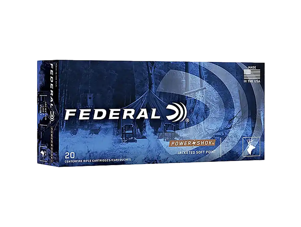 Federal Power-Shok 400 Legend 210 Grain Jacketed Soft Point Rifle Ammo, 20-Round Box 400LA