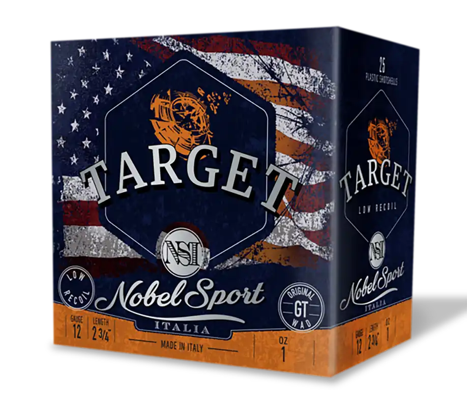 NOBEL/EUROSPORTS LLC Target Low Recoil 12 Gauge 2.75in 1oz 8.5 Lead 250rd ANSLR185
