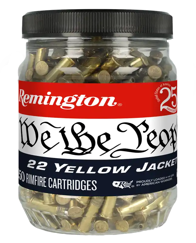 Remington Ammunition Yellow Jacket .22 Long Rifle 33 Grain Rimfire Ammo 250 Rounds/Box 10/Case 21387