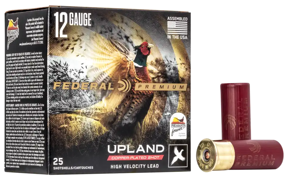 Federal Premium Wing-Shok Pheasants Forever High-Velocity 12 Gauge 2.75" 4 1-1/4 oz PF1544