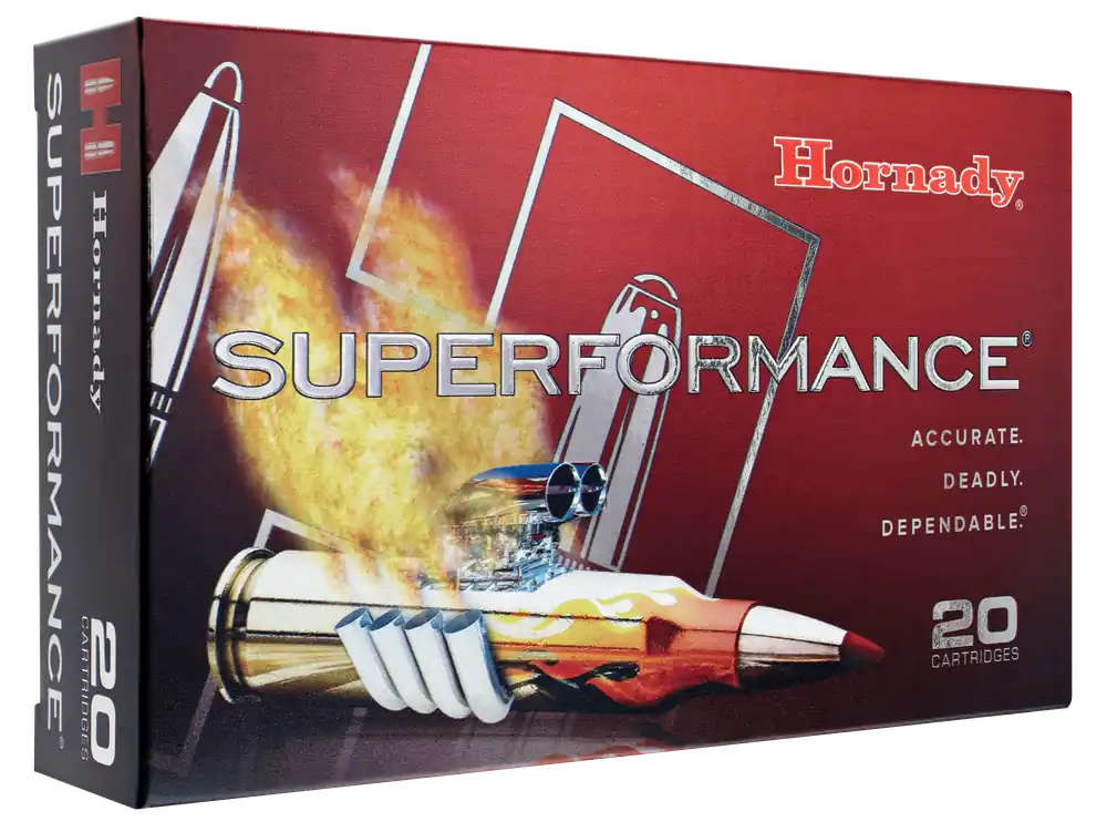 Hornady Superformance 6mm Remington 95gr SST Polymer Tip Rifle Ammo 20rd Box, 81663