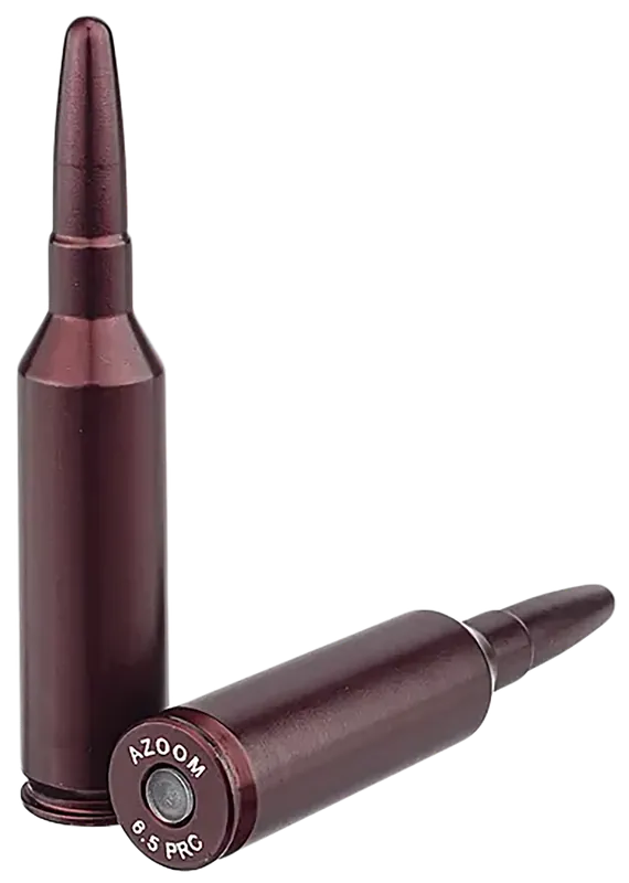 A-Zoom 6.5 PRC Rifle Snap Caps, CNC Machined Aluminum Training Rounds 2-Pack 12307