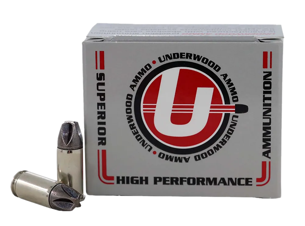 Underwood Ammo Xtreme Defender Platinum 9mm Luger +P 68gr Solid Copper, 20rd Box/10 Case 874