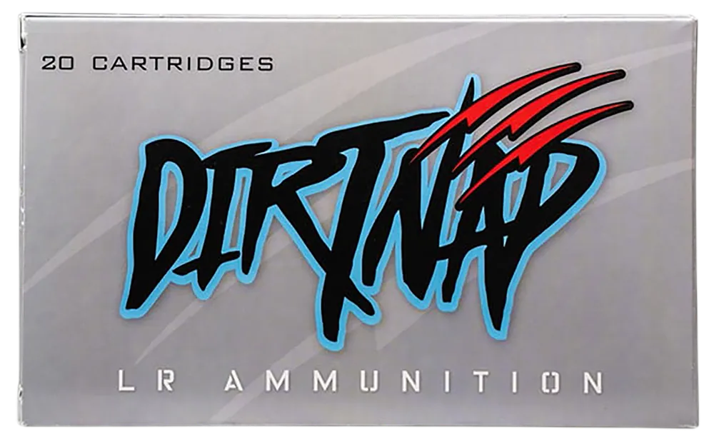 Fierce Firearms DIRTNAP .22 Creedmoor 77 Grain LRX Boat Tail Rifle Ammo, 20 Rounds DNP22CM77LRX