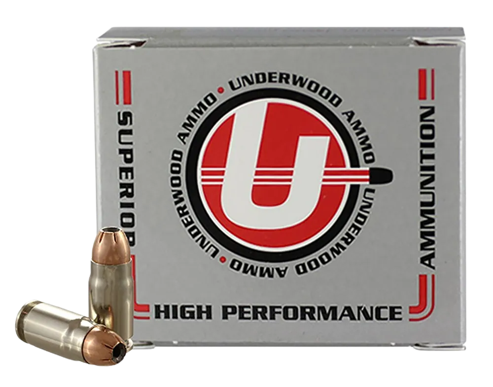 Underwood Ammo .357 SIG 115gr Assured Stopping Power Jacketed Hollow Point 20rd Box, 118