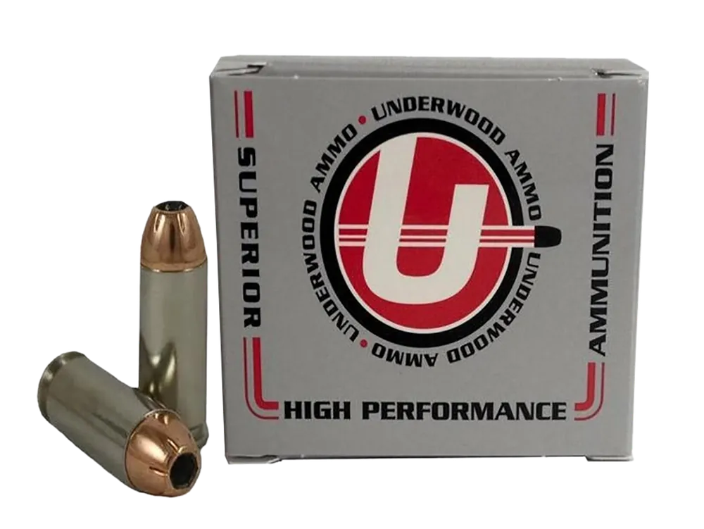 UNDERWOOD AMMO 10mm Auto 180gr Hornady eXtreme Terminal Performance Jacketed Hollow Point 243