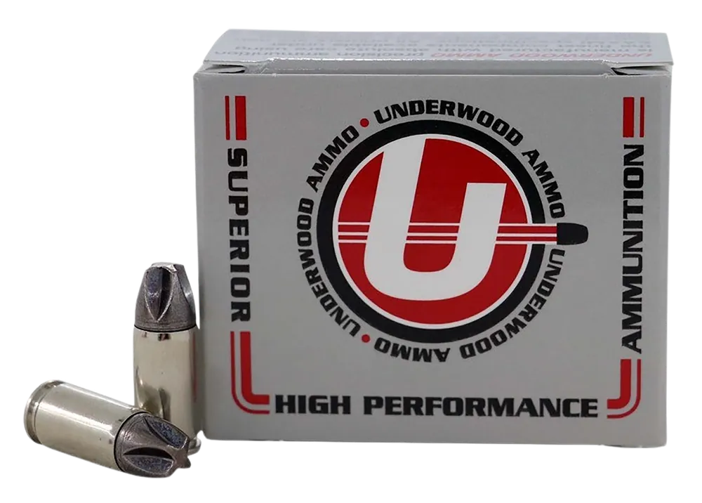 Underwood Ammo Xtreme Defender Platinum 9mm Luger 68gr Solid Monolithic 20-Round Box 873