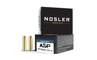 Nosler Assured Stopping Power .357 Magnum 125gr Jacketed Hollow Point Ammo 20rd Box 40134