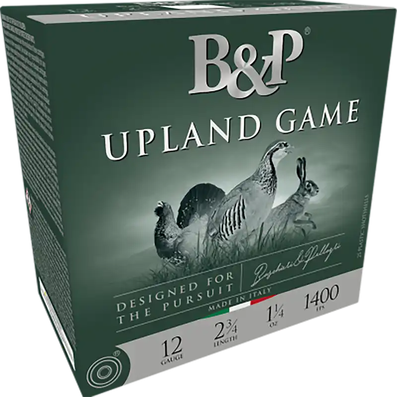 B&P Ammunition Upland Game 20 Gauge 2 3/4in 6 Shot 7/8oz 25-Round Shotshells 20B78UP6