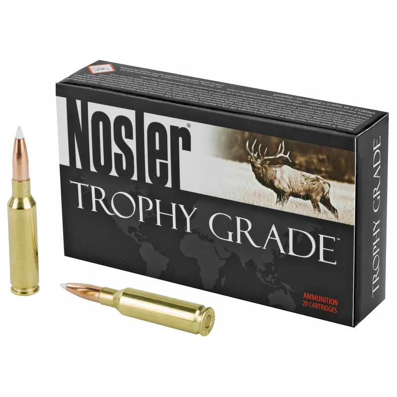 Nosler Trophy Grade 6.5 Creedmoor 140gr AccuBond Hunting Rifle Ammo, 20 Rounds 60080
