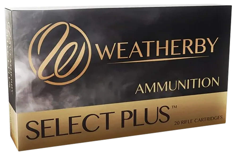 Weatherby Select Plus .224 Weatherby Magnum 55 Grain Spire Point Rifle Ammo, 20-Round Box H22455SP
