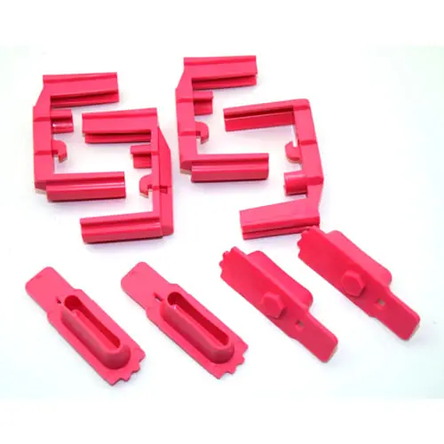 Hexmag HexID AR-15 Magazine Follower Color Identifier Inserts, Panther Pink 4-Pack HEXHXID4ARPNK